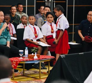 Presiden RI Bersama Siswa Sekolah Dasar